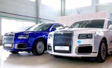 Россия представила первый в мире автомобиль класса люкс на водородном топливе