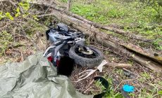 В Челябинской области мотоциклист вылетел в кювет и погиб